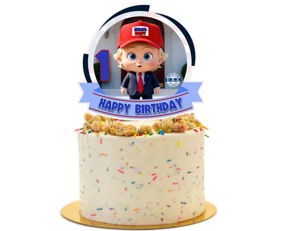 Maga Baby Trump Cake Topper