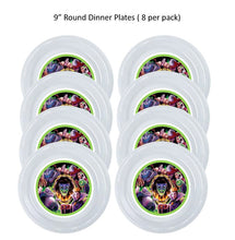 Load image into Gallery viewer, 8pk Disney Villains Clear Plastic Disposable Party Plates, Choose Size