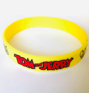 Tom and Jerry Party Favors Wristbands 8 piece, Birthday Party Supplies