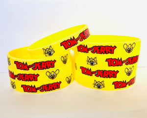 Tom and Jerry Birthday Party Favors Wristbands