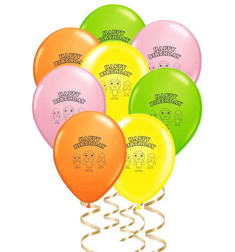 Super Simple Songs Birthday Party Balloons, 8, 16 or 24 ct
