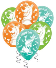 Load image into Gallery viewer, Scooby Doo Balloons, 12pc set