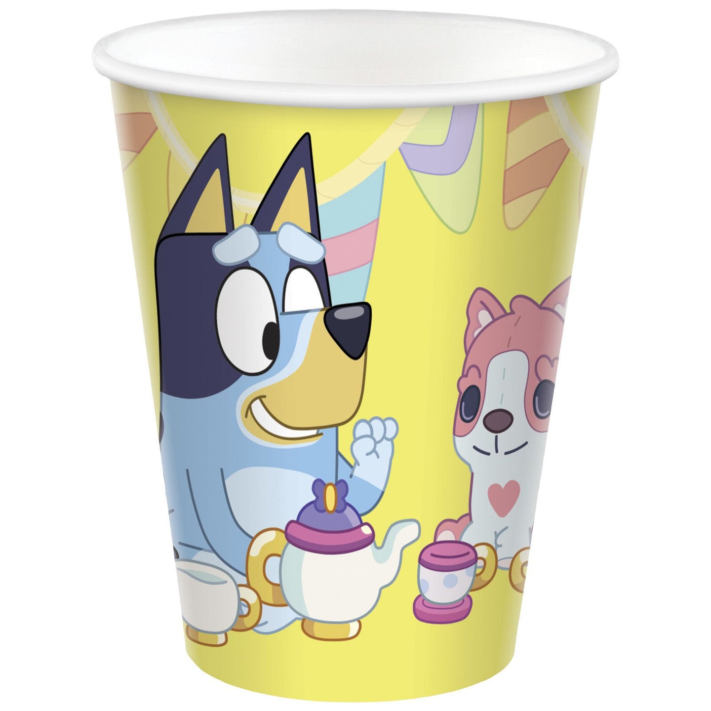 Bluey Party Paper Cups 8 piece, Party Supplies