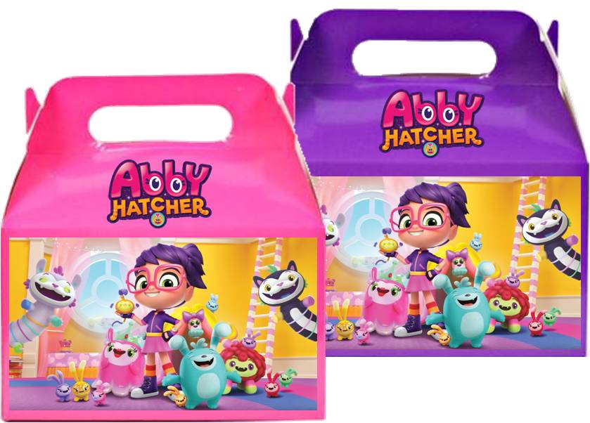 Abby Hatcher Favor Treat Boxes