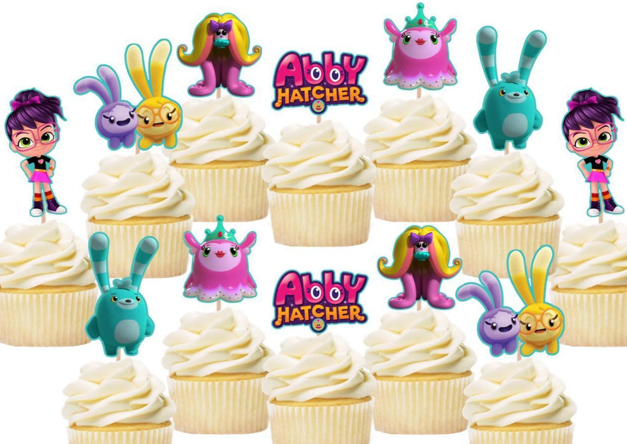 ABBY HATCHER CAKE TOPPER  Cake toppers, Topper, Birthday supplies