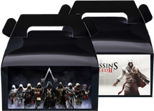 Load image into Gallery viewer, Assassins Creed Treat Candy Boxes, Party Supplies
