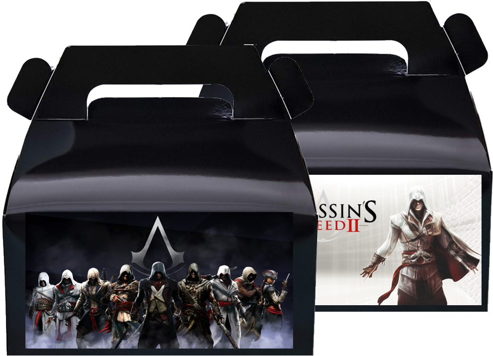 Assassins Creed Treat Candy Boxes, Party Supplies