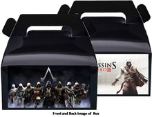 Load image into Gallery viewer, Assassins Creed Favor Treat Boxes 8ct