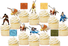 Load image into Gallery viewer, Avatar The Last Airbender Cupcake Toppers