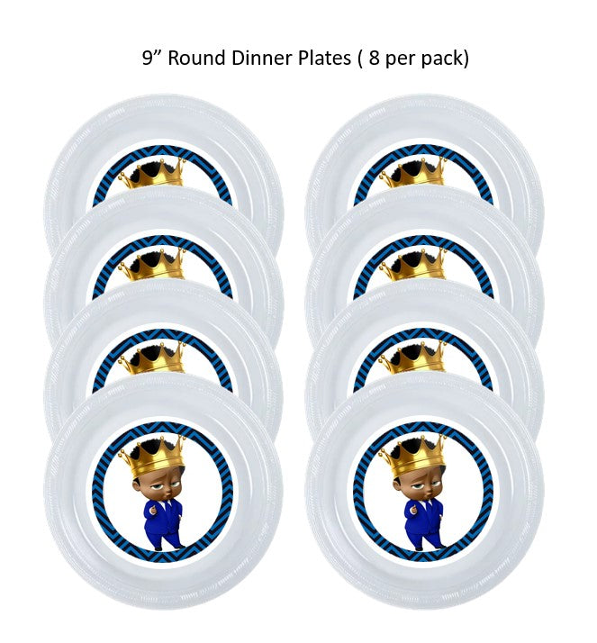 Pastel Blue 9 Inch Paper Plates - Party Warehouse