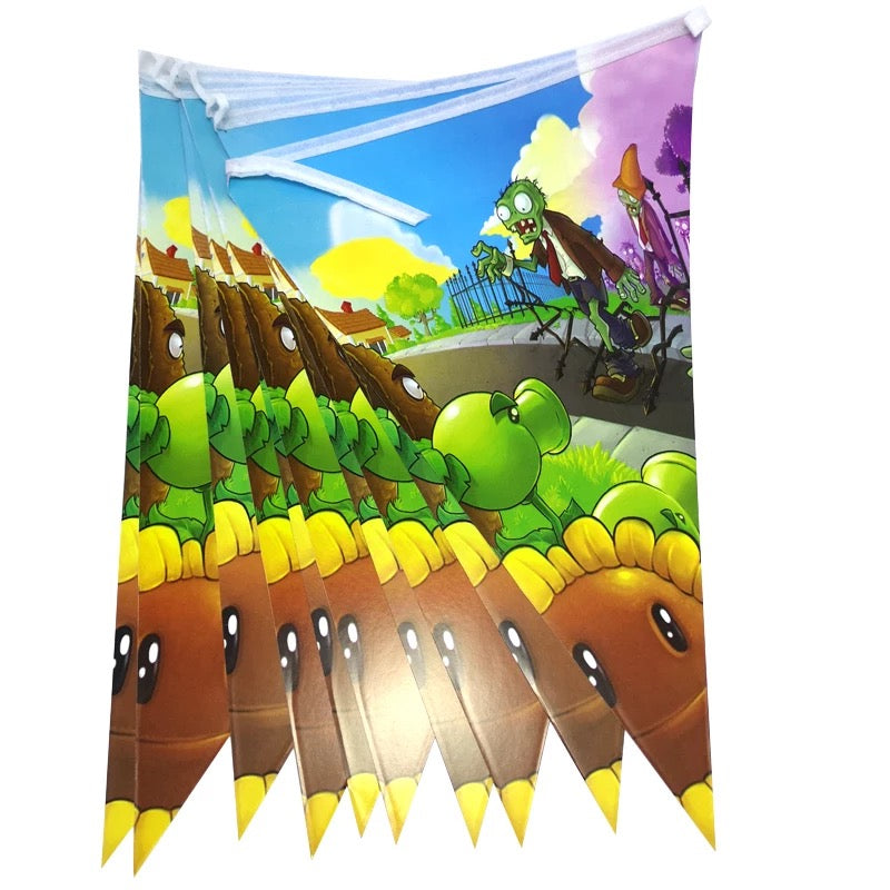 Plants vs Zombies Party Banner, 8ft
