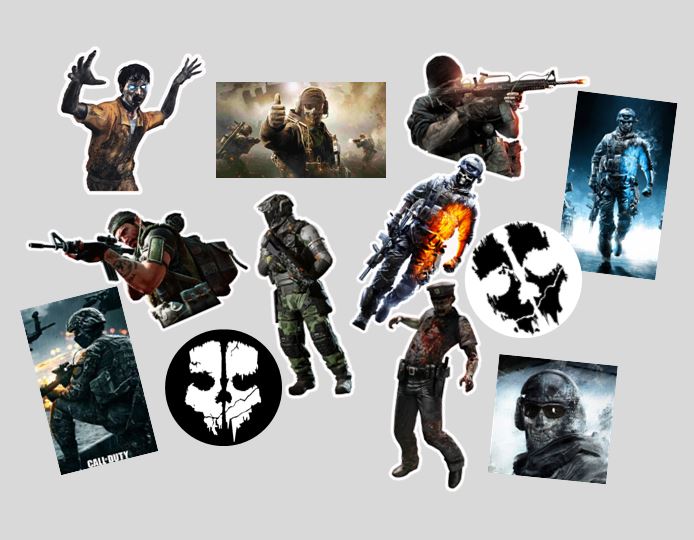 Call of Duty Stickers