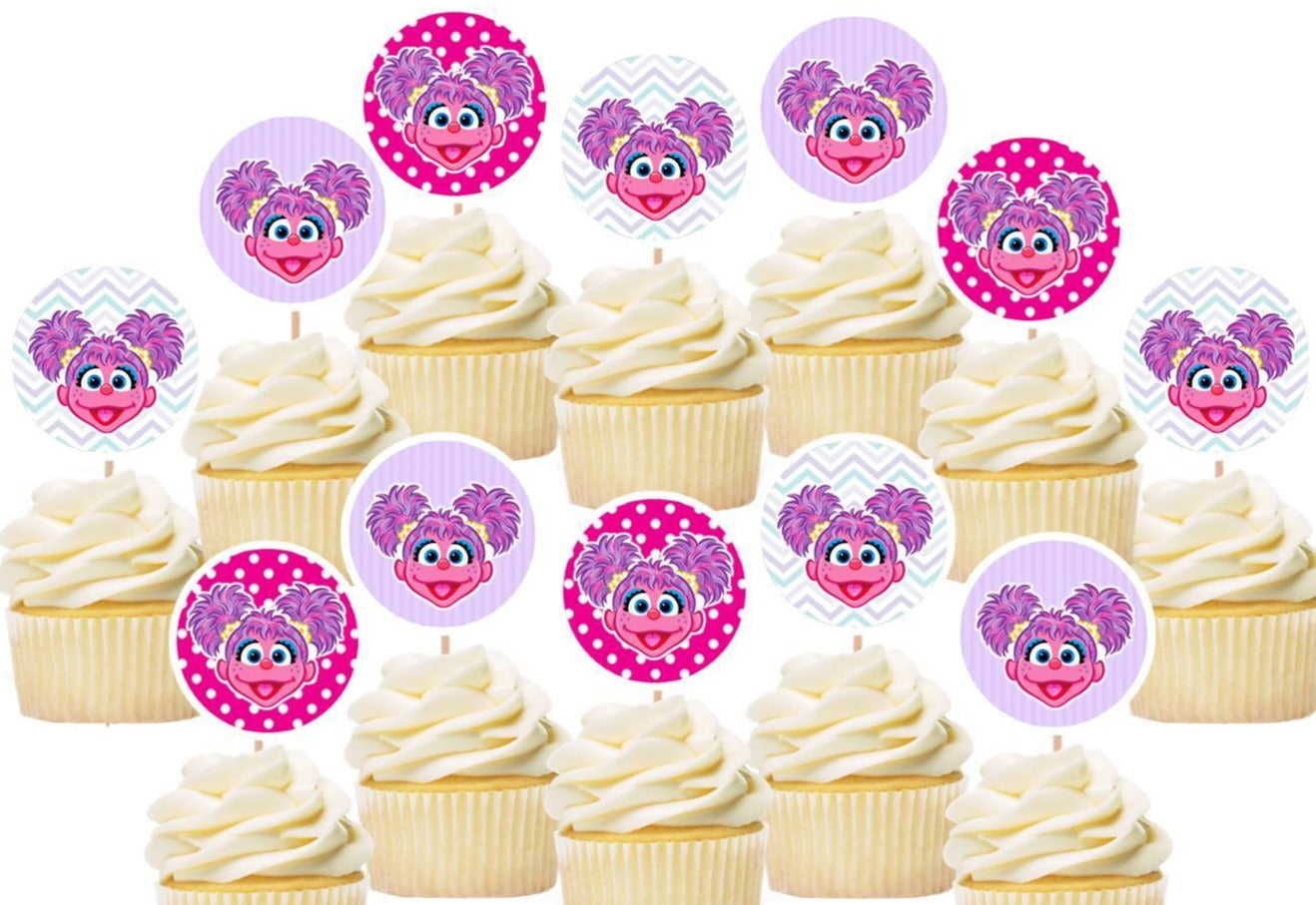 Abby Cadabby Cupcake Toppers