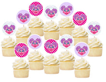 Load image into Gallery viewer, Abby Cadabby Cupcake Toppers
