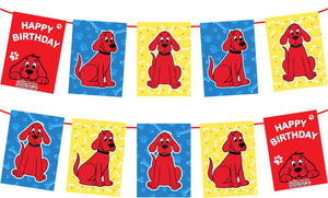 Clifford The Big Red Dog Happy Birthday Banner