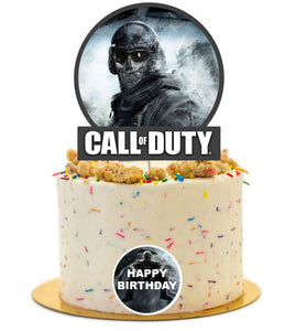 Call of Duty Cake Topper