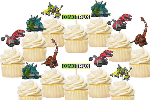 Dinotrux Cupcake Toppers