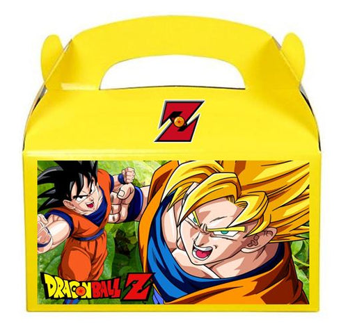 Dragonball Z Treat Favor Boxes, Party Supplies