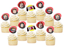 Load image into Gallery viewer, FGTEEV Cupcake Toppers, Party Supplies