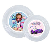 Load image into Gallery viewer, Gabbys Dollhouse Party Plastic Plates, 8 per pack