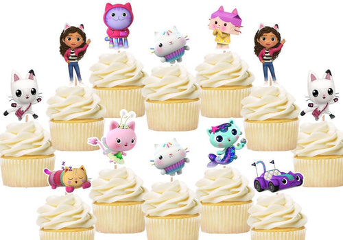 Sonic Cupcake Toppers, Handmade – Party Mania USA