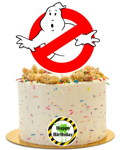 Ghostbusters cake topper, decorations party supplies