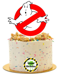 Ghostbusters cake topper, decorations party supplies