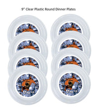 Load image into Gallery viewer, Grizzy and the Lemmimgs Clear Plastic Disposable Party Plates, 8pc per Pack, Choose Size