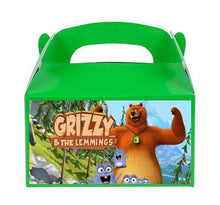 Load image into Gallery viewer, Grizzy and the Lemmings Favor Treat Boxes