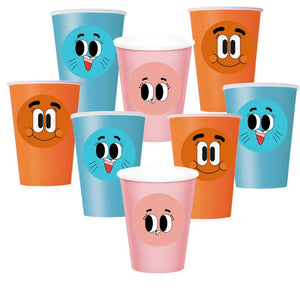 Amazing World Of Gumball Party Cups 8 Pack 9oz Paper Cups Ships Fro amazing-world-of-gumball-party-cups-8-pack-9oz-paper-cups-ships-fro