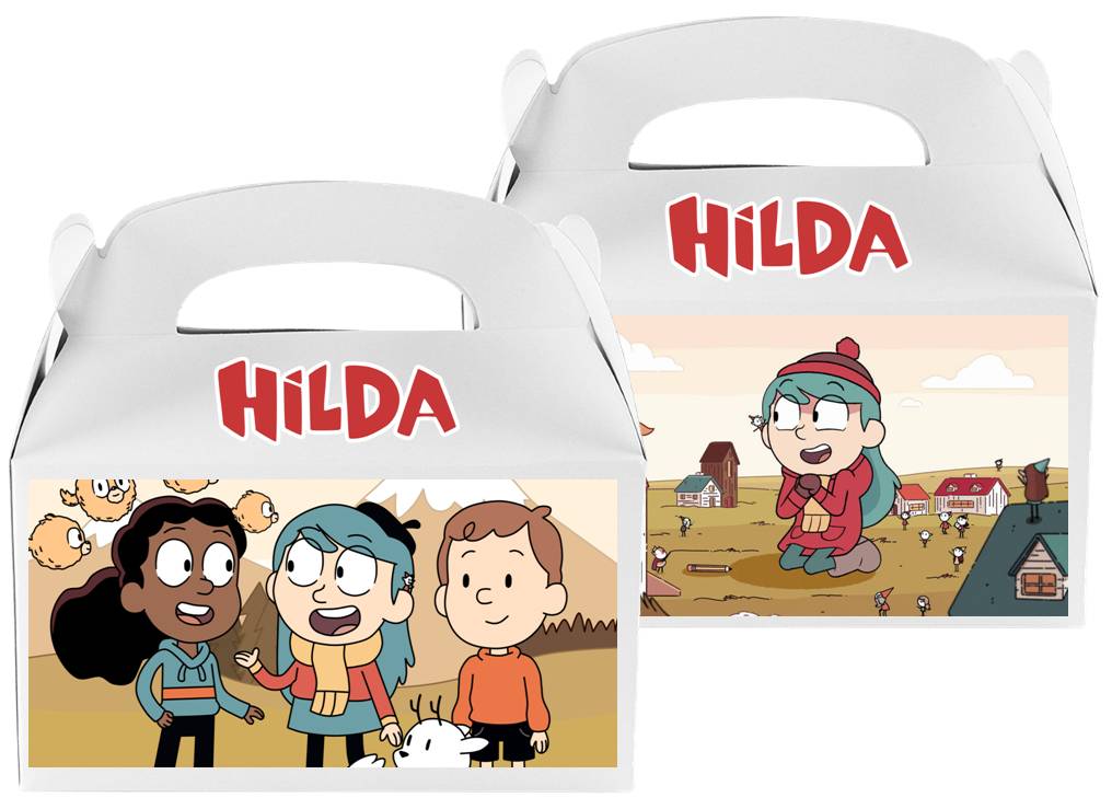 Hilda Favor Treat Candy Boxes