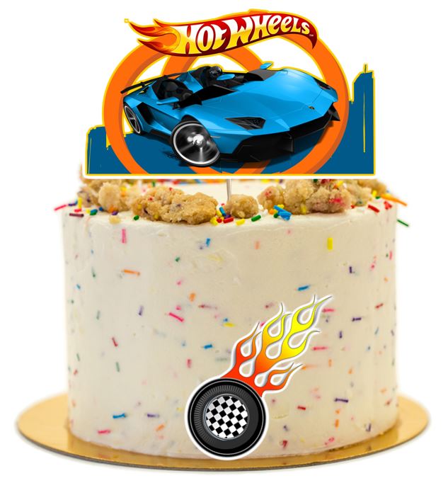 DECOPAC Decoset Hot Wheels Drift Birthday Cake Decorations, 2-Piece Topper  With Race Car & 3D Racetrack Plaque, Create Action-Packed Racing Cakes For  Birthdays & Parties : Amazon.in: Toys & Games