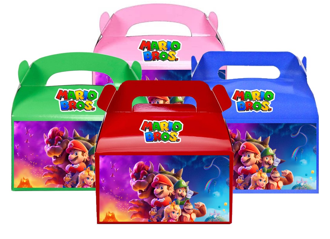 Super Mario Bros. Candy Favor Boxes