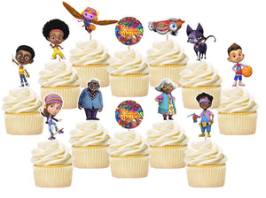 Motown Magic cupcake toppers