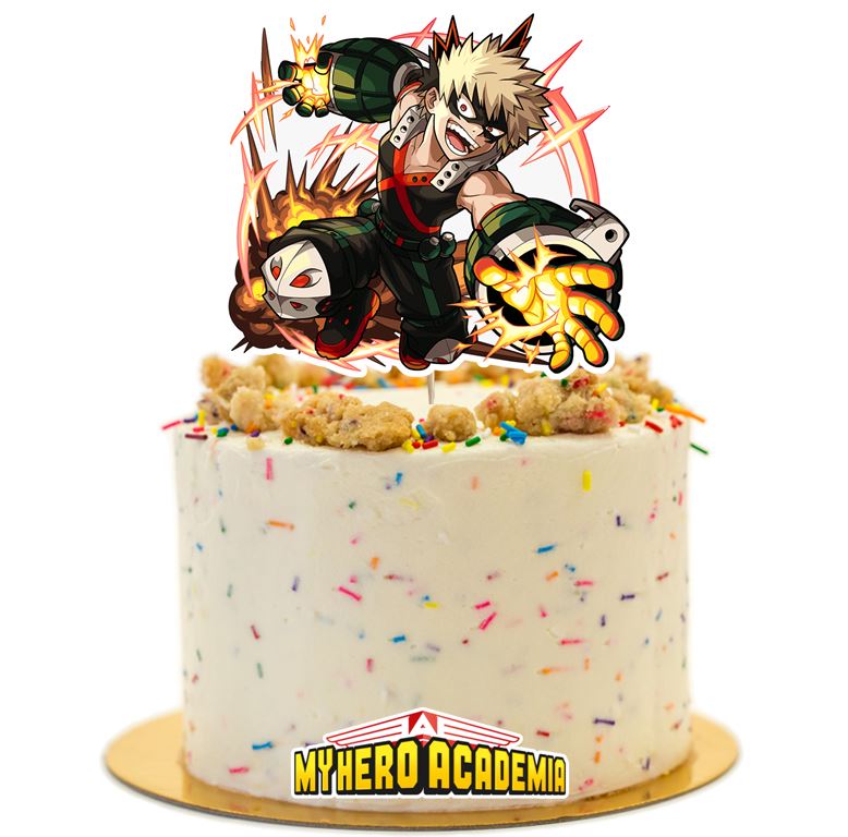 thumbnail image 2 of My Hero Academia Birthday Party Decoration Set – Balloons, Banner, Cake Toppers – Anime Theme 2 of 6