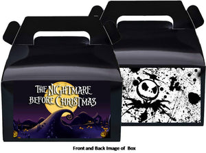 Nightmare Before Christmas Treat Favor Boxes 8ct