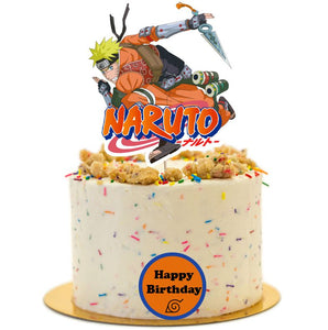 Naruto Birthday Cake Topper