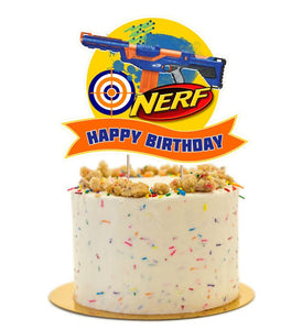 Nerf Cake Topper