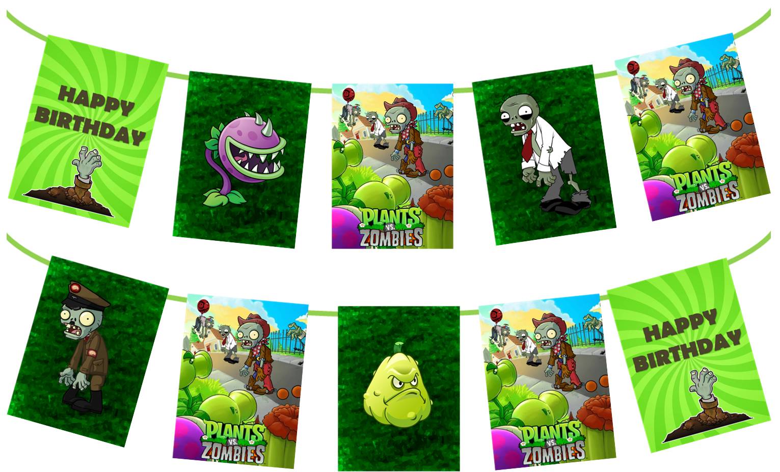 Plants Vs Zombies Birthday Supplies Plants Vs Zombies Party