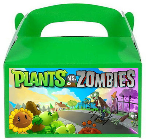Plants vs Zombies Treat favor boxes