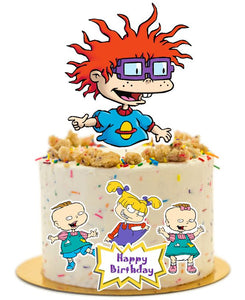 Rugrats cake topper, cake decorations