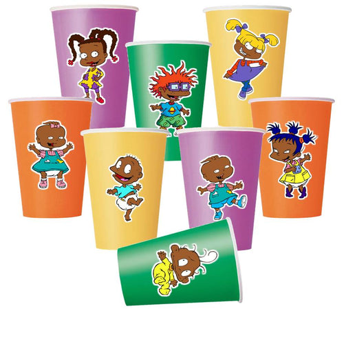 African American Rugrats Party Paper Cups