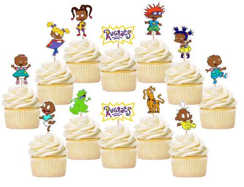 Winnie The Pooh Cupcake Toppers, Party Supplies – Party Mania USA