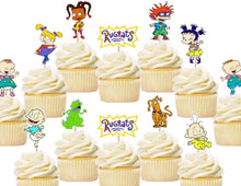 Load image into Gallery viewer, Rugrats cupcake toppers, cake decorations