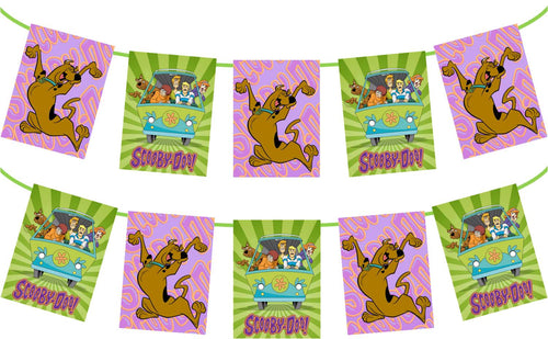 Scooby Doo Birthday Party Banner