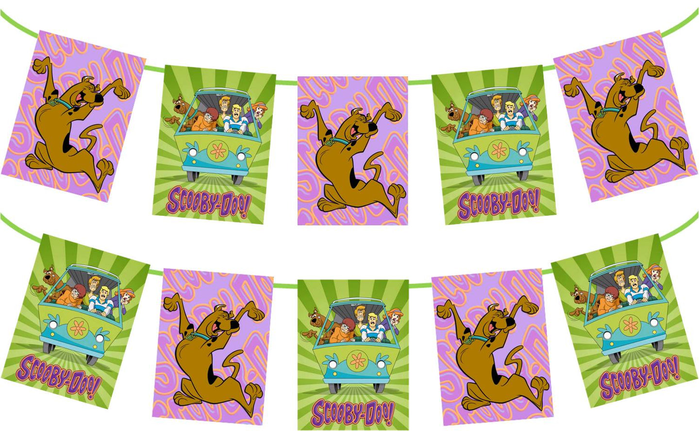 Scooby Doo Birthday Party Banner
