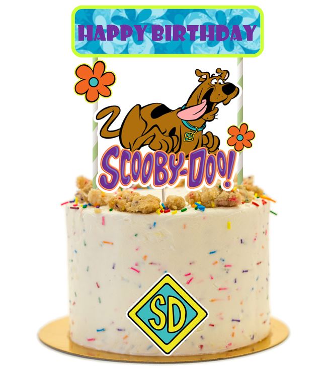 scooby doo cake figures