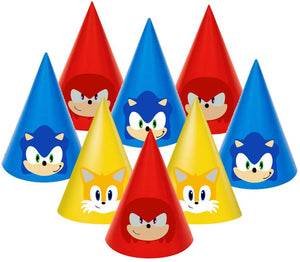 Sonic Paper Party Hats
