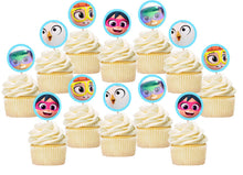 Load image into Gallery viewer, Starbeam Cupcake Toppers, Handmade