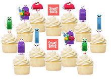 Load image into Gallery viewer, StoryBots Cupcake Toppers, Handmade